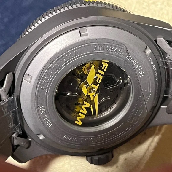 Invicta men’s titanium automatic watch